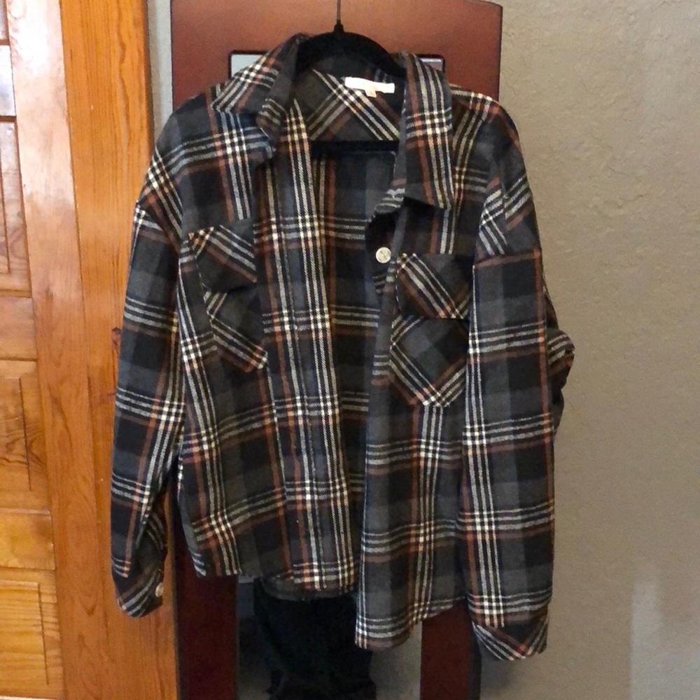 Plaid Shacket - image 1